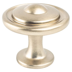 Traditional Adv Three 1 1/4" Knob Champagne - DecorHardware.com