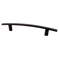 Transitional Adv One 128mm Pull (OL-7 25/32") Matte Black - DecorHardware.com