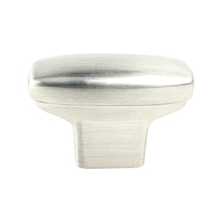 Transitional Adv One  Knob Brushed Nickel - DecorHardware.com