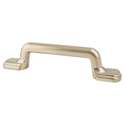 Traditional Adv Two 3" Pull (OL-4 1/2") Champagne - DecorHardware.com