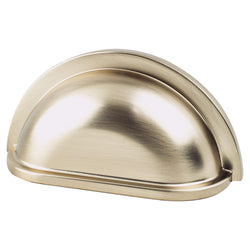 Traditional Adv Three 3" Cup Pull (OL-3 1/2") Champagne - DecorHardware.com