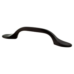Traditional Adv One 3" Pull (OL-5") Matte Black - DecorHardware.com