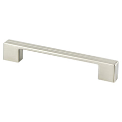 Skyline 160mm Pull (OL-6 11/16") Brushed Nickel - DecorHardware.com