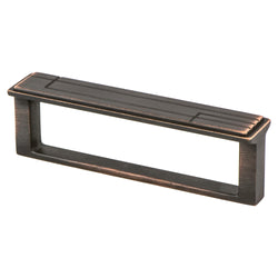 Oak Park 96mm Pull (OL-4 1/16") Verona Bronze - DecorHardware.com
