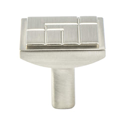 Oak Park  Knob Brushed Nickel - DecorHardware.com