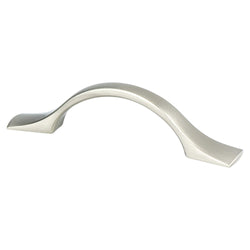 Echo 3" Pull (OL-4 3/4") Brushed Nickel - DecorHardware.com