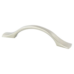Echo 96mm Pull (OL-5 9/16") Brushed Nickel - DecorHardware.com