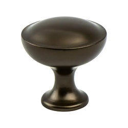 Echo 1 3/16" Knob Oil Rubbed Bronze - DecorHardware.com