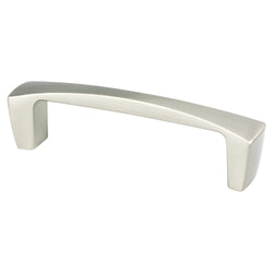 Aspire 96mm Pull (OL-4 1/8") Brushed Nickel - DecorHardware.com