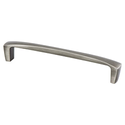 Aspire 160mm Pull (OL-6 1/2") Brushed Tin - DecorHardware.com