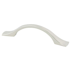 Echo 96mm Pull (OL-5 9/16") Polished Nickel - DecorHardware.com