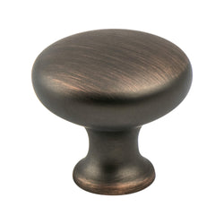 Traditional Adv Four 1 1/8" Knob Verona Bronze - DecorHardware.com