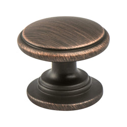 Traditional Adv Two 1 3/16" Knob Verona Bronze - DecorHardware.com