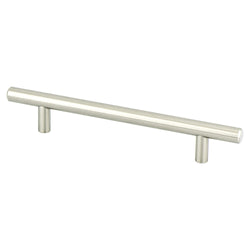 Transitional Adv Two 128mm Pull (OL-7 3/8") Brushed Nickel - DecorHardware.com
