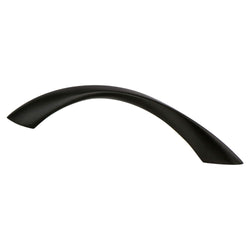 Contemporary Adv Five 96mm Pull (OL-5 1/16") Matte Black - DecorHardware.com