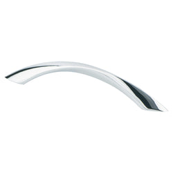 Contemporary Adv Five 128mm Pull (OL-6 9/16") Polished Chrome - DecorHardware.com