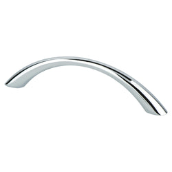 Contemporary Adv Four 96mm Pull (OL-4 1/2") Polished Chrome - DecorHardware.com