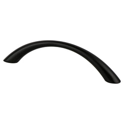 Contemporary Adv Four 96mm Pull (OL-4 1/2") Matte Black - DecorHardware.com