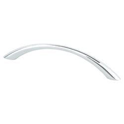 Contemporary Adv Four 128mm Pull (OL-5 13/16") Polished Chrome - DecorHardware.com