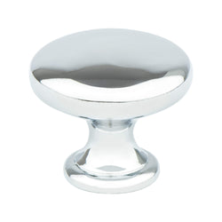 Contemporary Adv Four 1 1/4" Knob Polished Chrome - DecorHardware.com