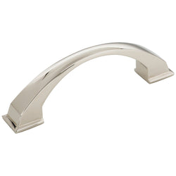 Roman 96 mm Pull (OA - 4-15/16" ) - Polished Nickel