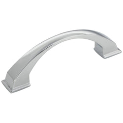Roman 96 mm Pull (OA - 4-15/16" ) - Polished Chrome
