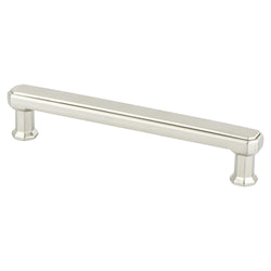 Harmony 128mm Pull (OL-5 11/16") Brushed Nickel - DecorHardware.com