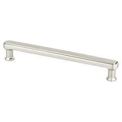 Harmony 160mm Pull (OL-6 7/8") Brushed Nickel - DecorHardware.com