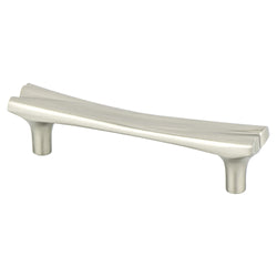 Puritan 96mm Pull (OL-4 11/16") Brushed Nickel - DecorHardware.com