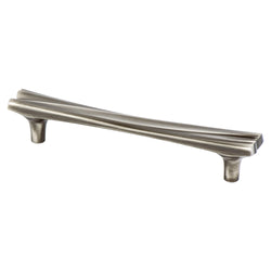 Puritan 128mm Pull (OL-6 1/4") Brushed Tin - DecorHardware.com