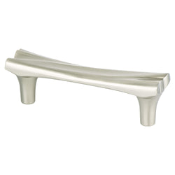 Puritan 3" Pull (OL-3 11/16") Brushed Nickel - DecorHardware.com