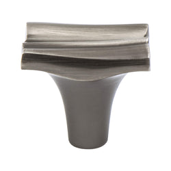 Puritan  Knob Brushed Tin - DecorHardware.com