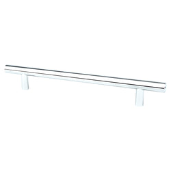 Transitional Adv Two 160mm Pull (OL-8 11/16") Polished Chrome - DecorHardware.com