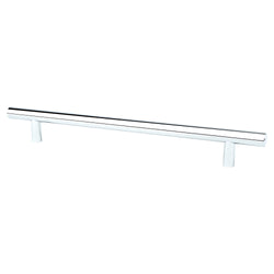 Transitional Adv Two 192mm Pull (OL-9 15/16") Polished Chrome - DecorHardware.com