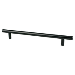 Transitional Adv Two 192mm Pull (OL-9 15/16") Black - DecorHardware.com