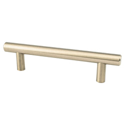 Transitional Adv Two 96mm Pull (OL-5 3/8") Champagne - DecorHardware.com