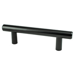 Transitional Adv Two 3" Pull (OL-4 9/16") Black - DecorHardware.com