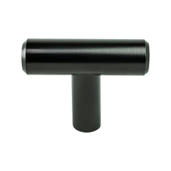 Transitional Adv Two  Knob Black - DecorHardware.com