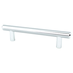 Transitional Adv Two 96mm Pull (OL-5 3/8") Polished Chrome - DecorHardware.com
