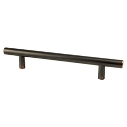 Transitional Adv Two 128mm Pull (OL-7 3/8") Verona Bronze - DecorHardware.com