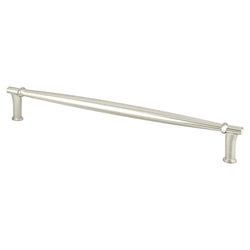 Dierdra 224mm Pull (OL-9 1/2") Brushed Nickel - DecorHardware.com