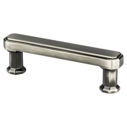 Harmony 3" Pull (OL-3 11/16") Vintage Nickel - DecorHardware.com