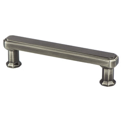 Harmony 96mm Pull (OL-4 7/16") Vintage Nickel - DecorHardware.com