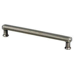 Harmony 160mm Pull (OL-6 7/8") Vintage Nickel - DecorHardware.com