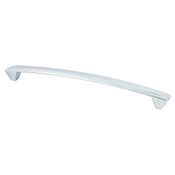 Laura 224mm Pull (OL-9 3/4") Polished Chrome - DecorHardware.com