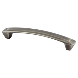 Laura 128mm Pull (OL-6") Vintage Nickel - DecorHardware.com