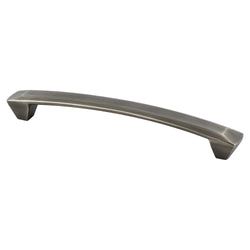 Laura 160mm Pull (OL-7 1/4") Vintage Nickel - DecorHardware.com