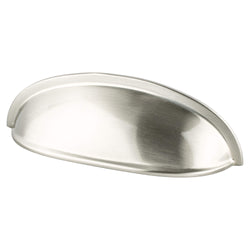American Classics 3" Cup Pull (OL-4 11/16") Brushed Nickel - DecorHardware.com