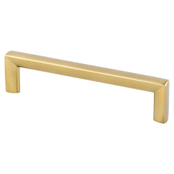 Metro 128mm CC Modern Brushed Gold Pull - Formally known as Mo - DecorHardware.com