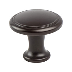 American Classics 1 1/8" Knob Rubbed Bronze - DecorHardware.com